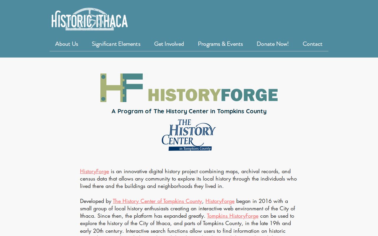 Town of Ithaca previous residents HistoryForge place and people search
